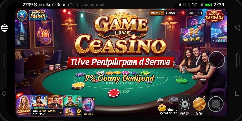 Gameplay Live Casino yang mendebarkan di 2739.