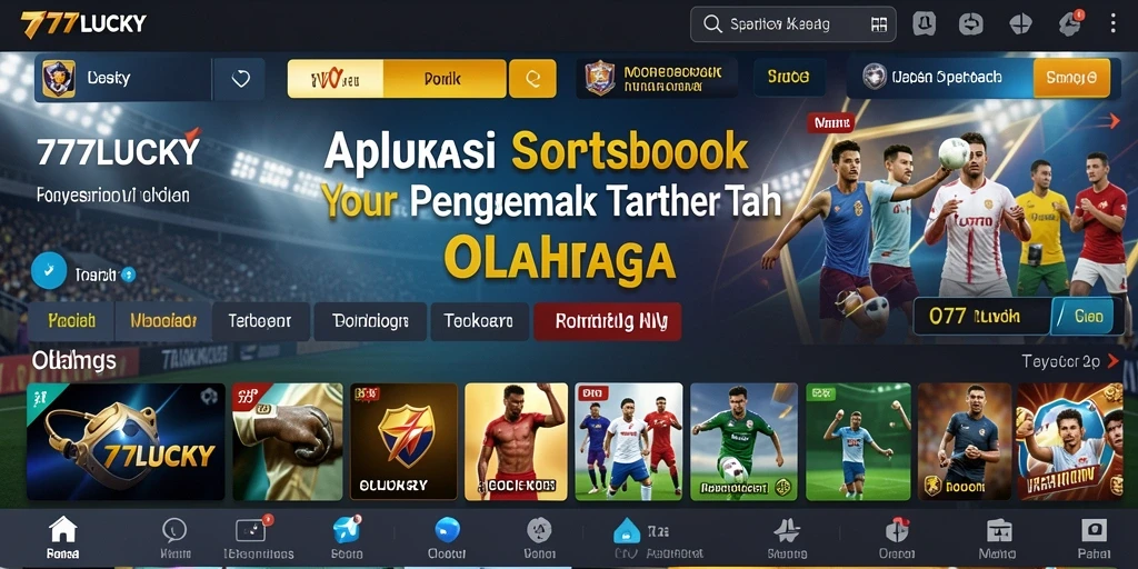 Tampilan menarik dari gameplay 777LUCKY dalam taruhan olahraga.