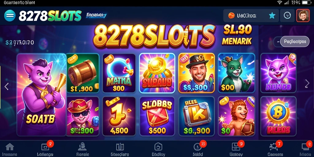 Tangkap momen seru bermain slot di 8278SLOTS!