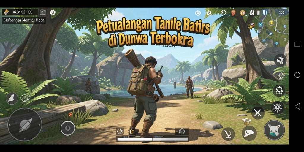 Tangkapan layar gameplay <strong>ADG62</strong> menampilkan petualangan epik dalam dunia terbuka.
