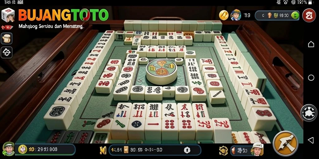 Tampilan gameplay Mahjong yang menarik di BUJANGTOTO.