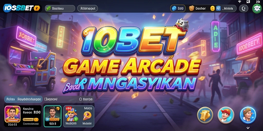 Tampilan gameplay arcade seru dan penuh tantangan di IOSBET.