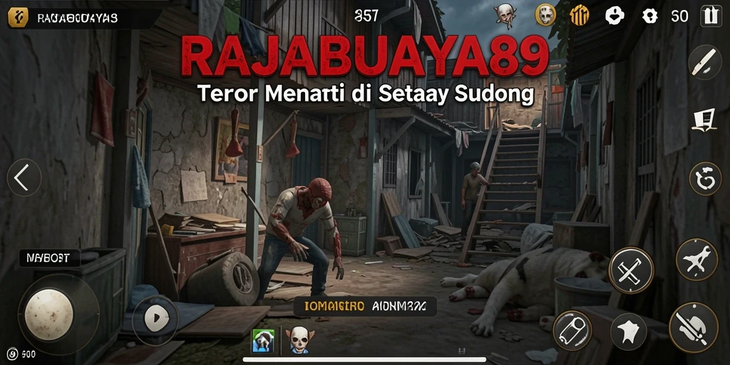 Screenshot gameplay yang menegangkan di RAJABUAYA89.
