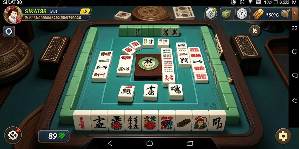 Gameplay SIKAT88 yang menyenangkan dan menantang di Mahjong.