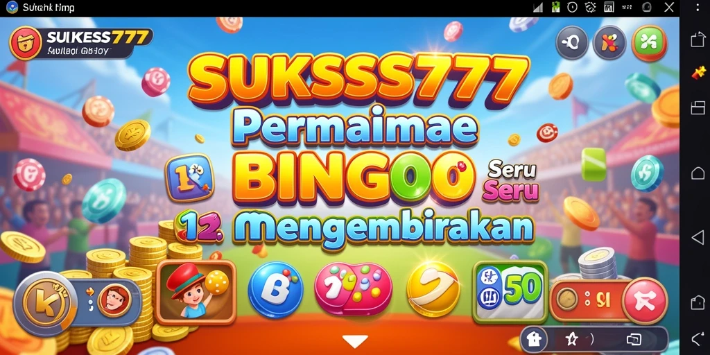 Screenshot gameplay Bingo yang menarik dan seru.
