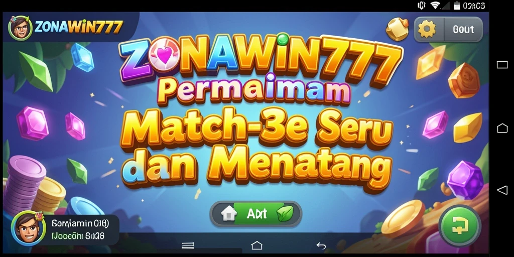 Gameplay seru ZONAWIN777 yang penuh warna dan tantangan.