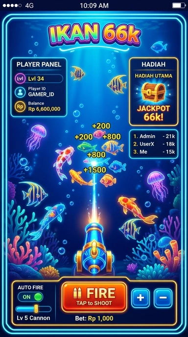Proses unduh yang mudah dan cepat di aplikasi 66k.